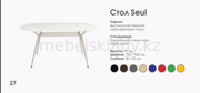 SEUL стол из нержавейки 120/160 (фурниглас) Береке Торг