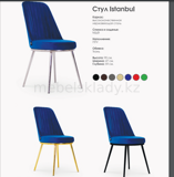 ISTANBUL  стулья из нержавейки (Фурниглас) Береке Торг
