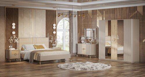 Спальный гарнитур  Мадрид 4д/5д кровать 180   Арида