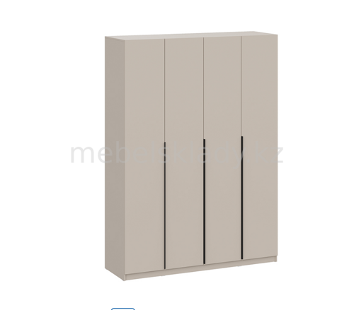 ШК 5, Шкаф 4Д, (1600) Серия 2, Меланж, СВ Мебель