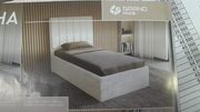 Кровать 90 на 2,00 " Арон" мебель Азия бренд